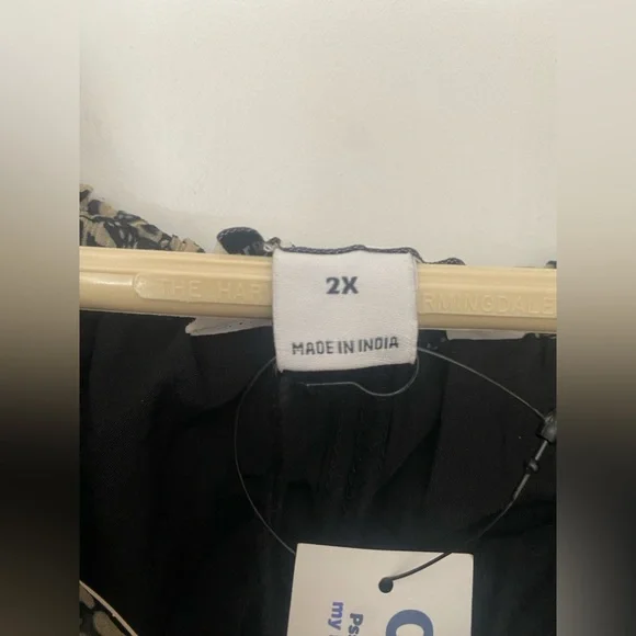 Old navy X Anna Sui maxi dress ruffle collar - Picture 6 of 8